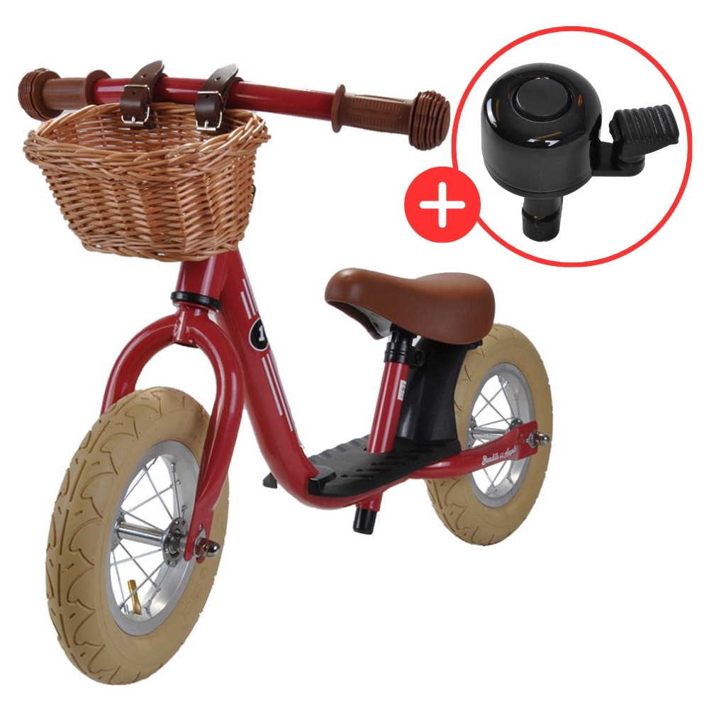  Starter retro rood met mandje