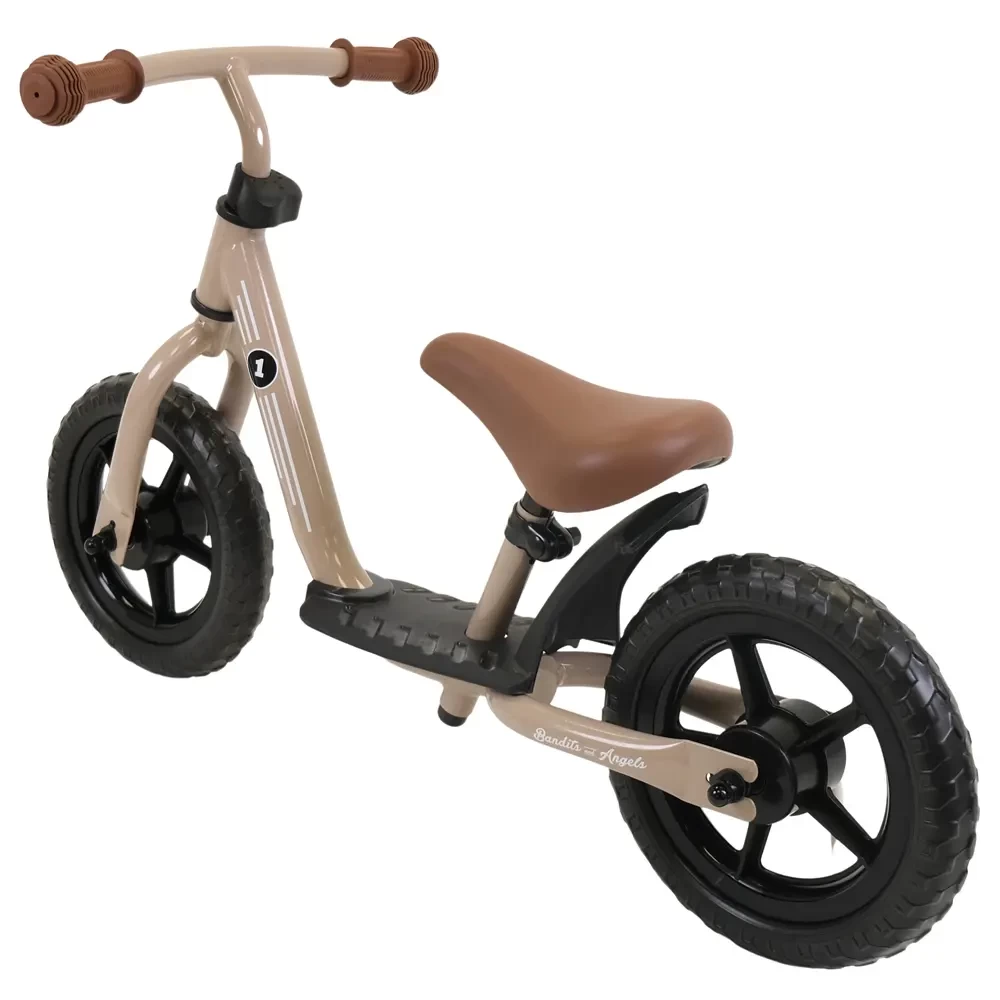 Metalen loopfiets