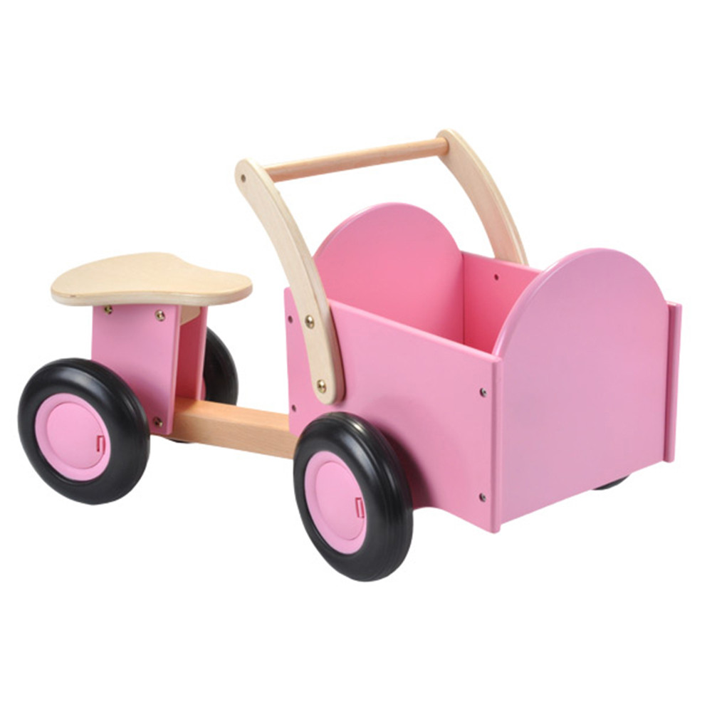  Classic bakfiets roze