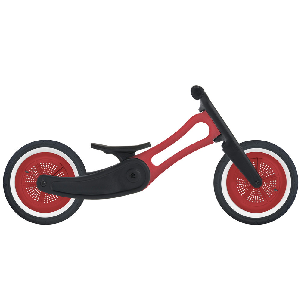 Wishbonebike RE2 Red stand 2: lage tweewieler.