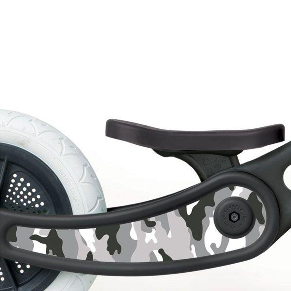 Wishbonebike Camouflage stickers grijs